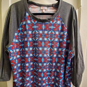 LLR 3xl Randy blues/red/white